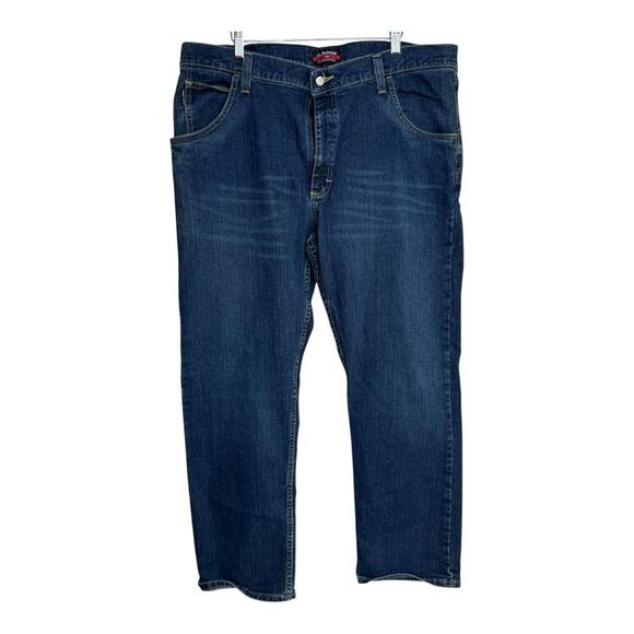 BULWARK FR Mens Blue Denim Fire Flame Resistant Work Jeans Size 40 X 30 - Picture 1 of 9